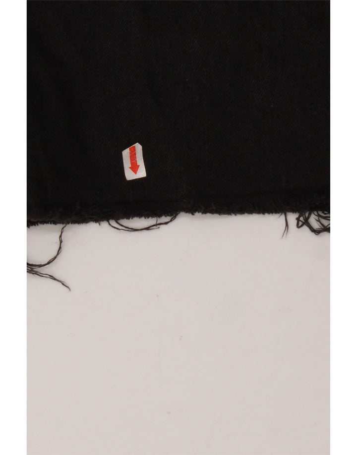 ALL SAINTS Mens Sid Straight Jeans W32 L26 Algodão Preto