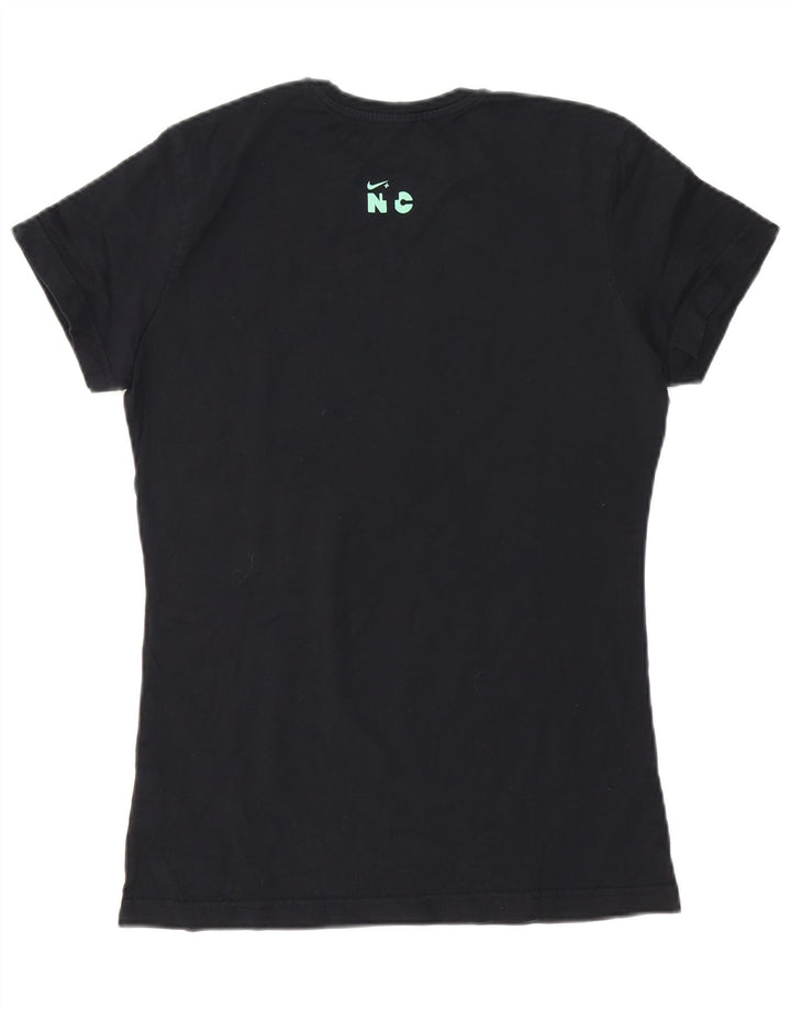 Camiseta feminina Nike UK 12 médio algodão preto
