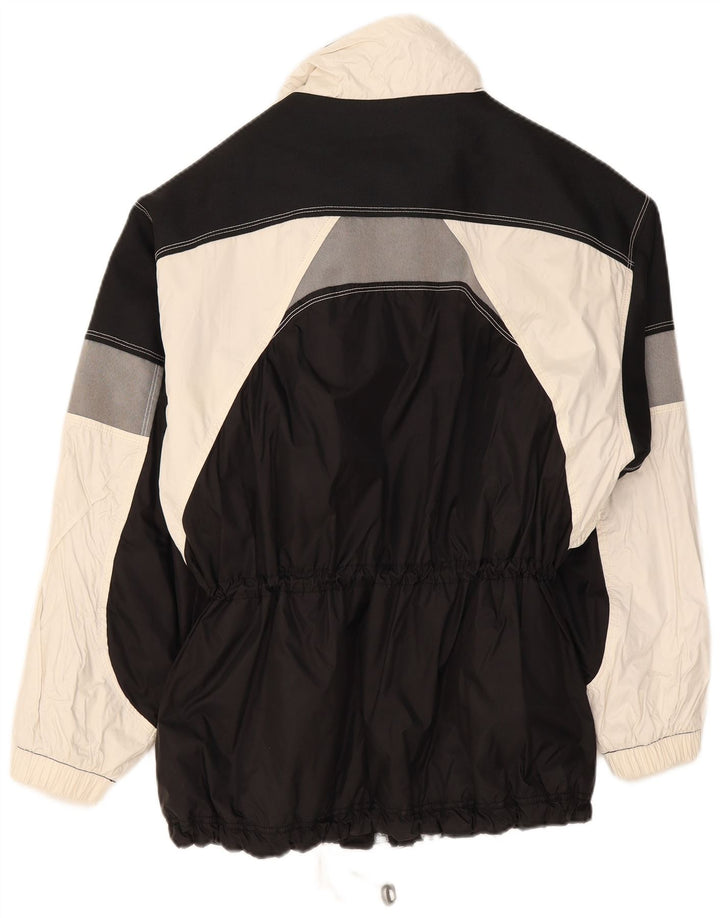 Jaqueta de esqui feminina Vittorio Rossi UK 20 2XL poliéster colorblock preto