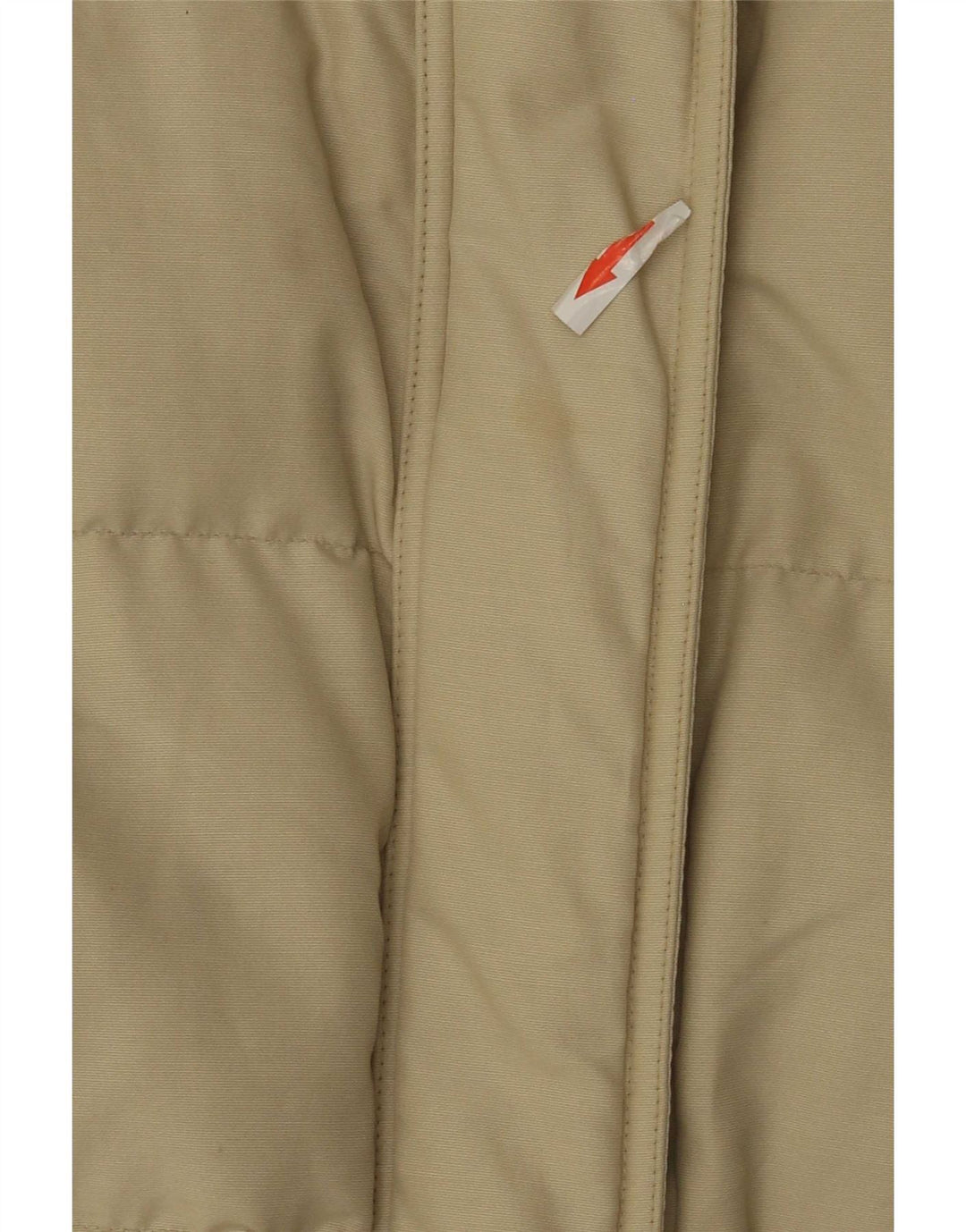 Casaco acolchoado grande feminino Woolrich Reino Unido 10 pequeno bege nylon