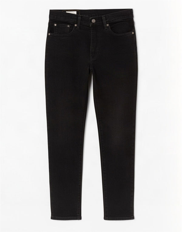 Calça jeans masculina Levi's 512 Slim Tapered W29 L30 algodão preto