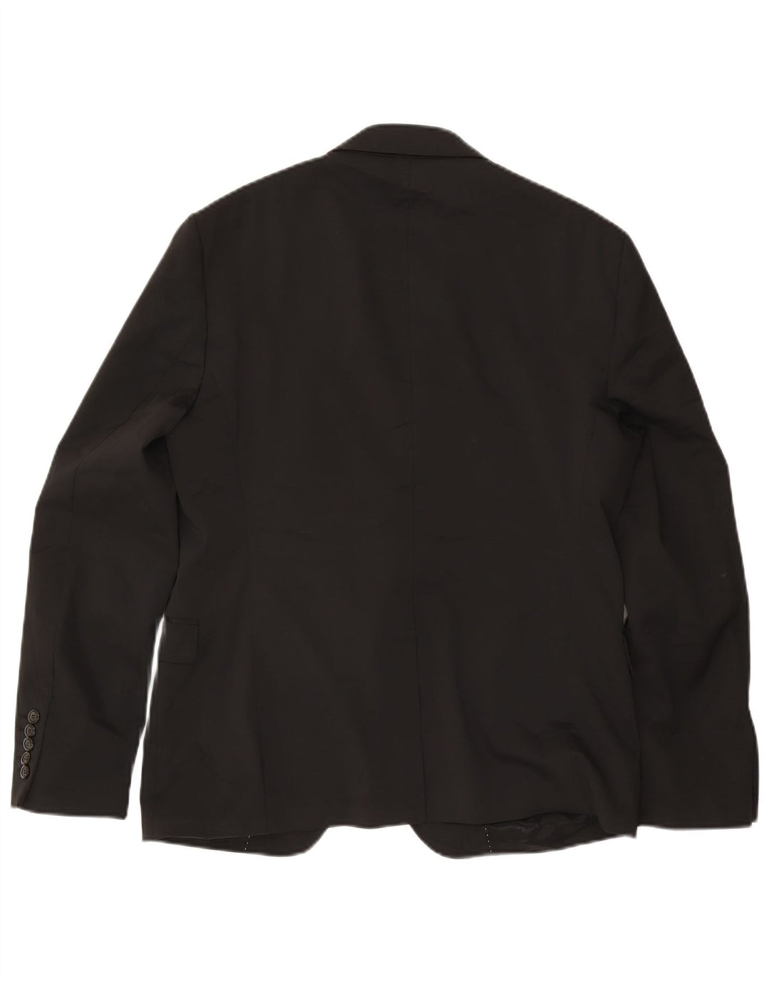 Jaqueta blazer masculina Zara com 2 botões IT 54 2XL poliéster preto