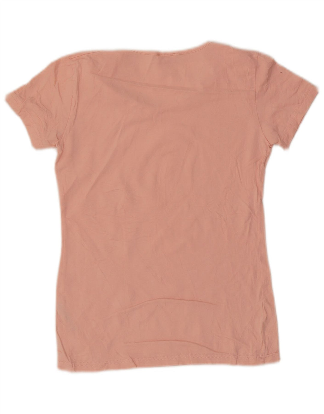 Camiseta feminina Kappa UK 12 algodão rosa médio