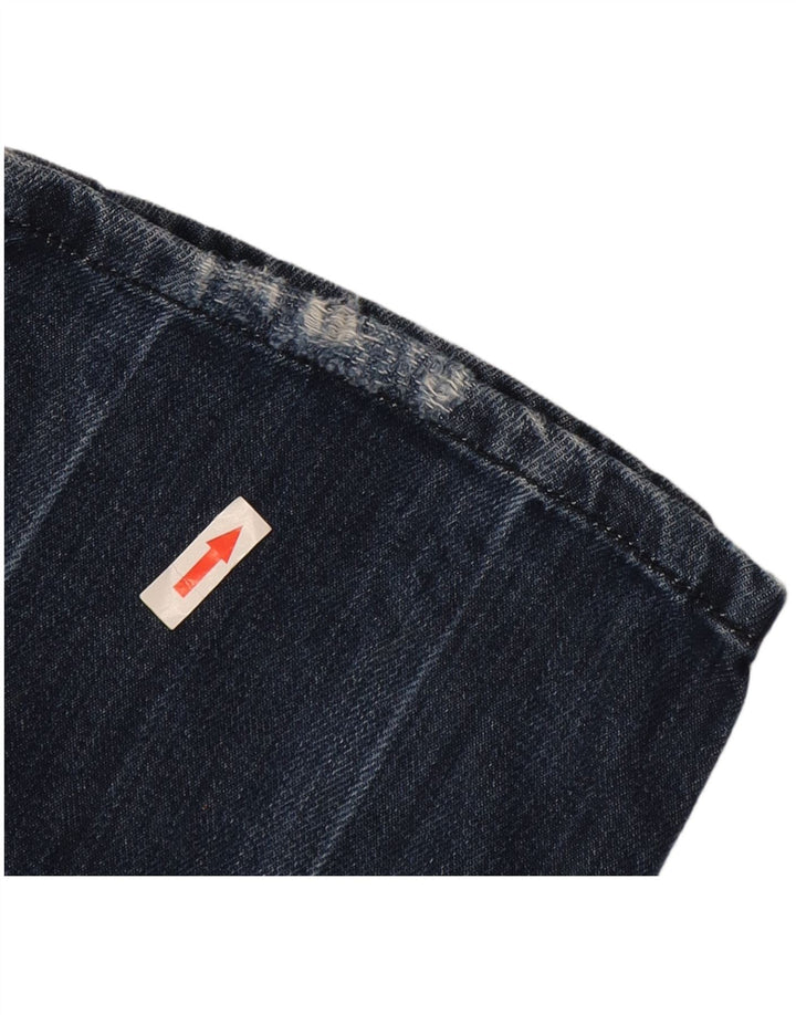 Diesel Masculino Safado Straight Jeans W30 L34 Azul Algodão