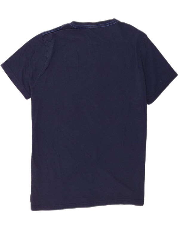 Camiseta masculina North Sails com estampa gráfica grande algodão azul marinho