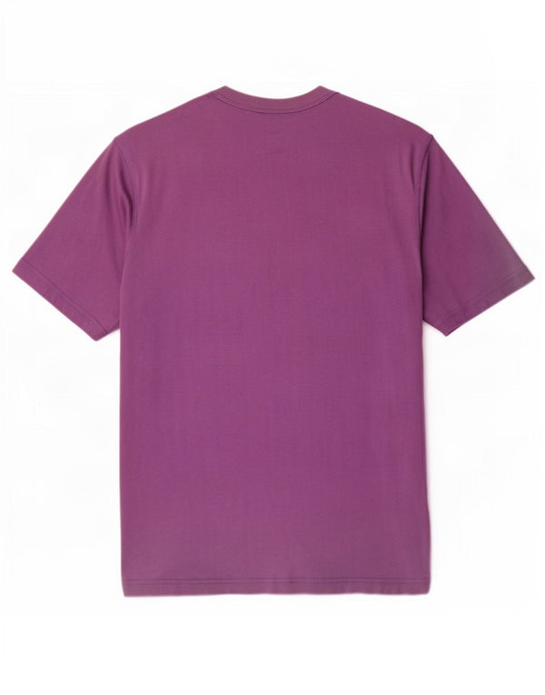 Adidas Mens Graphic T-Shirt Top Médio Algodão Roxo