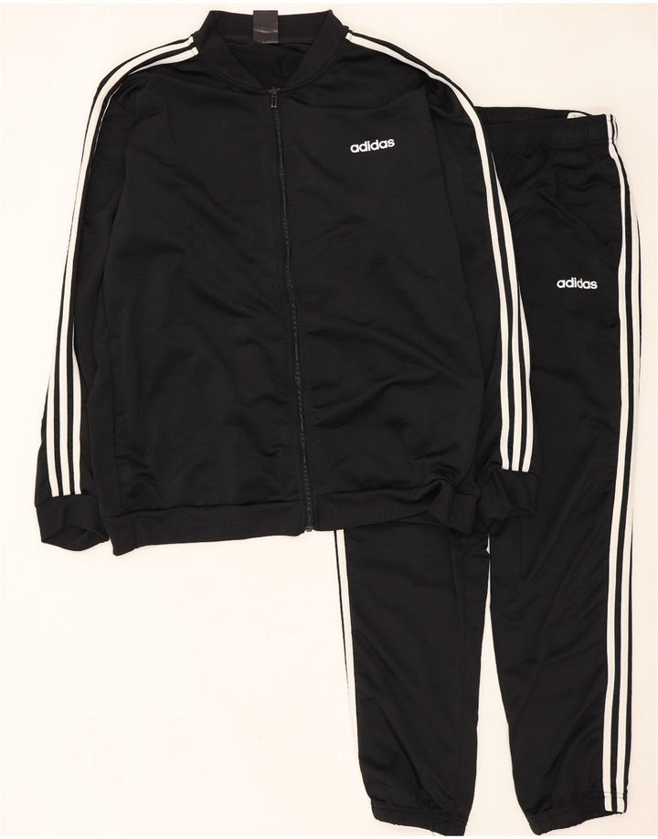 Adidas Mens Treino Completo 2XL Poliéster Preto Preto