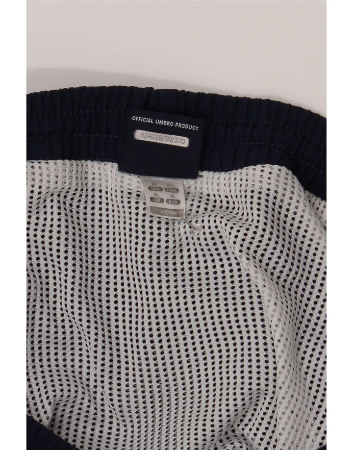 Shorts de natação masculino Umbro XL azul marinho poliéster
