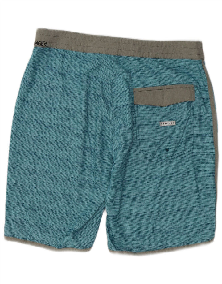 Rip Curl Mens Mirage Shorts De Natação Grande Poliéster Azul