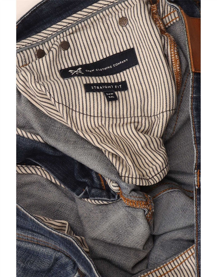 Crew Clothing Mens Jeans retos W34 L34 Azul