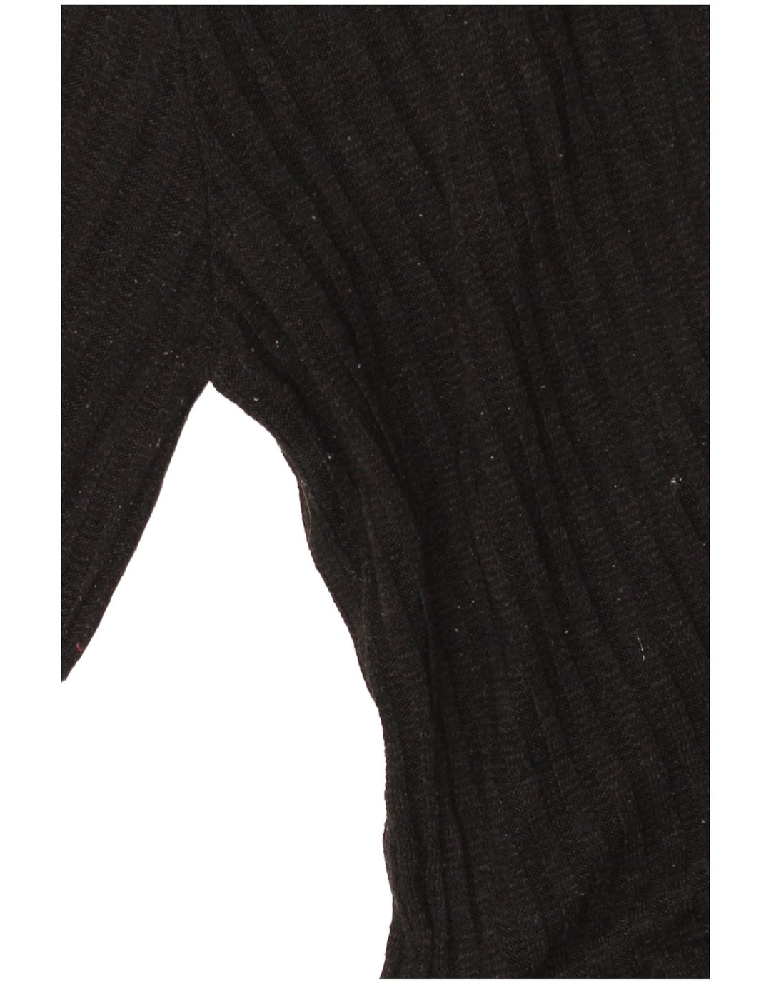 Vestido feminino Zara em camadas de malha UK 12 médio preto