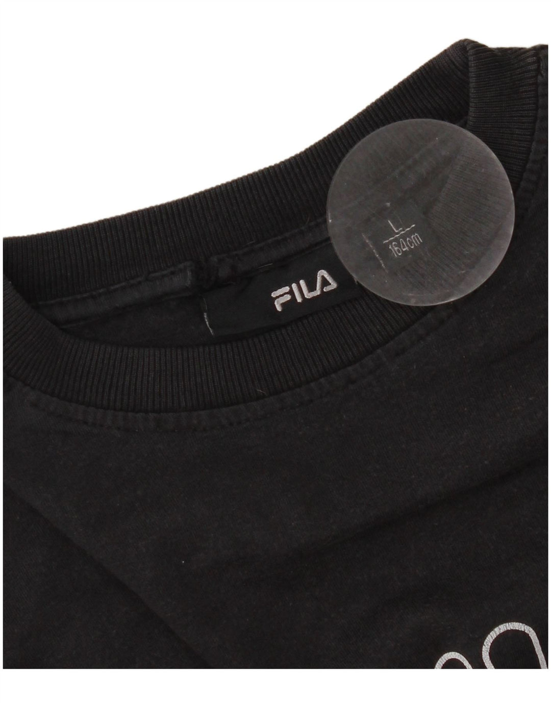 Camiseta Feminina Fila Graphic UK 16 Grande Preto