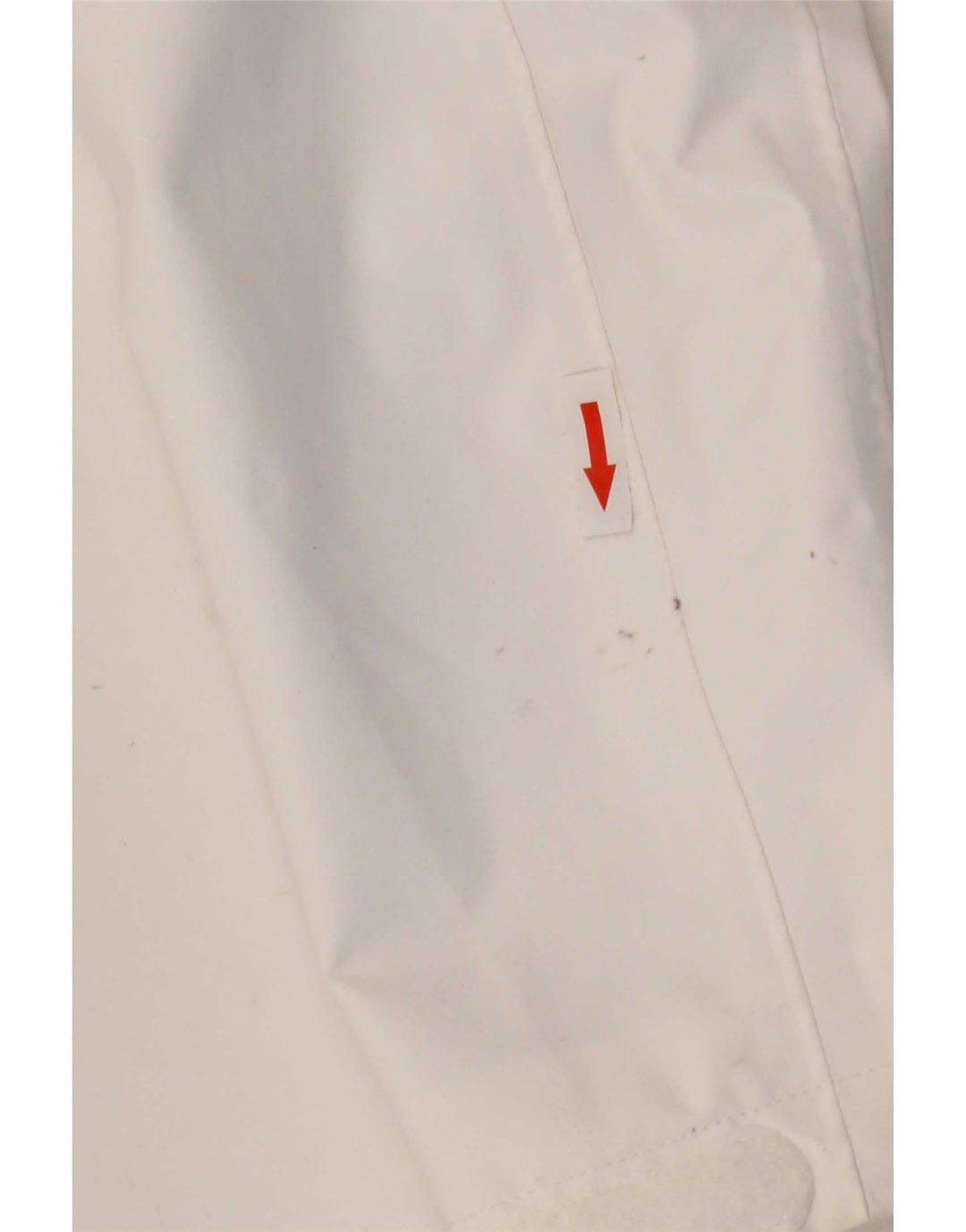 Jaqueta de chuva feminina com capuz gráfico Helly Hansen UK 10 poliéster branco pequeno