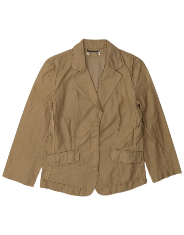 Jaqueta Blazer Feminina Armani Exchange UK 14 Marrom Médio