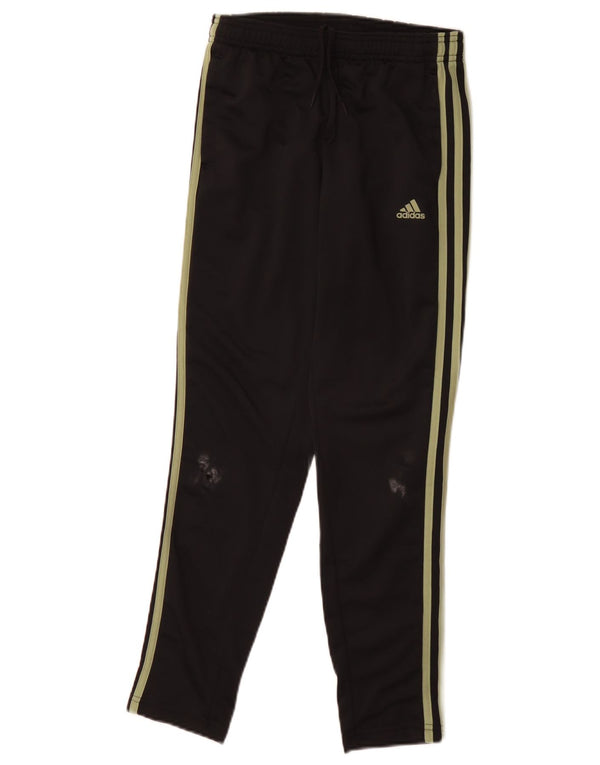Calças de treino Adidas meninos 11-12 anos poliéster preto