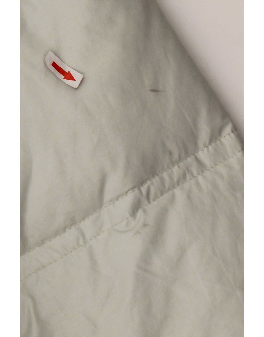 Jaqueta masculina acolchoada Martin's UK 42 XL algodão branco
