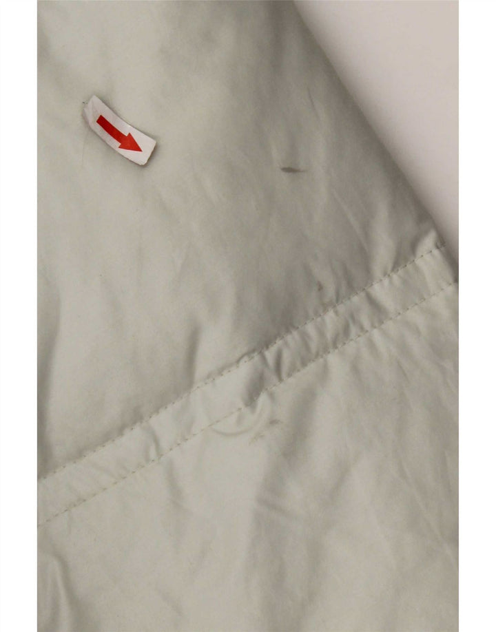Jaqueta masculina acolchoada Martin's UK 42 XL algodão branco