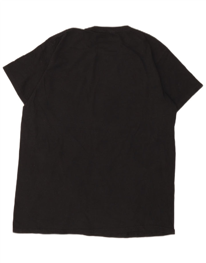 Camiseta gráfica masculina Levi's Top grande de algodão preto