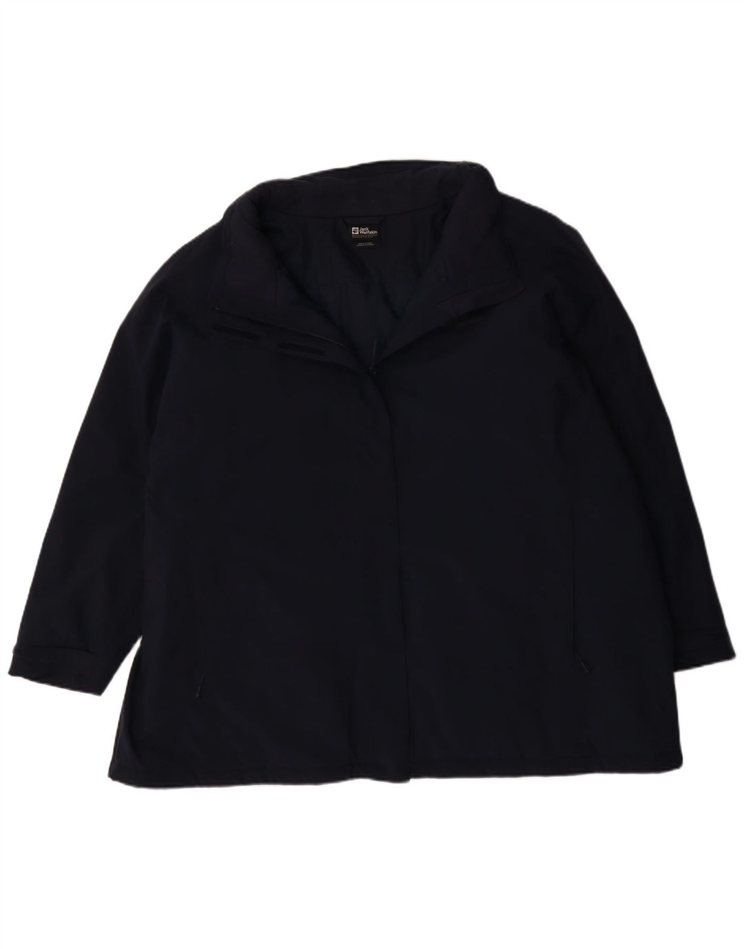 Jaqueta acolchoada masculina Jack Wolfskin Reino Unido 30 6XL poliéster azul marinho