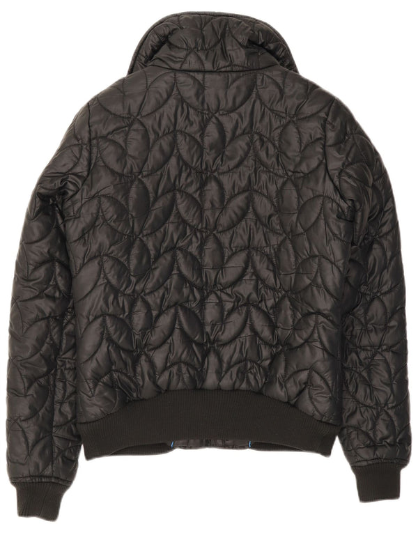 Jaqueta Bomber Padded Adidas Feminina UK 12 Médio Preto Poliéster