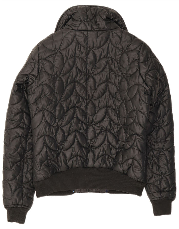 Jaqueta Bomber Padded Adidas Feminina UK 12 Médio Preto Poliéster