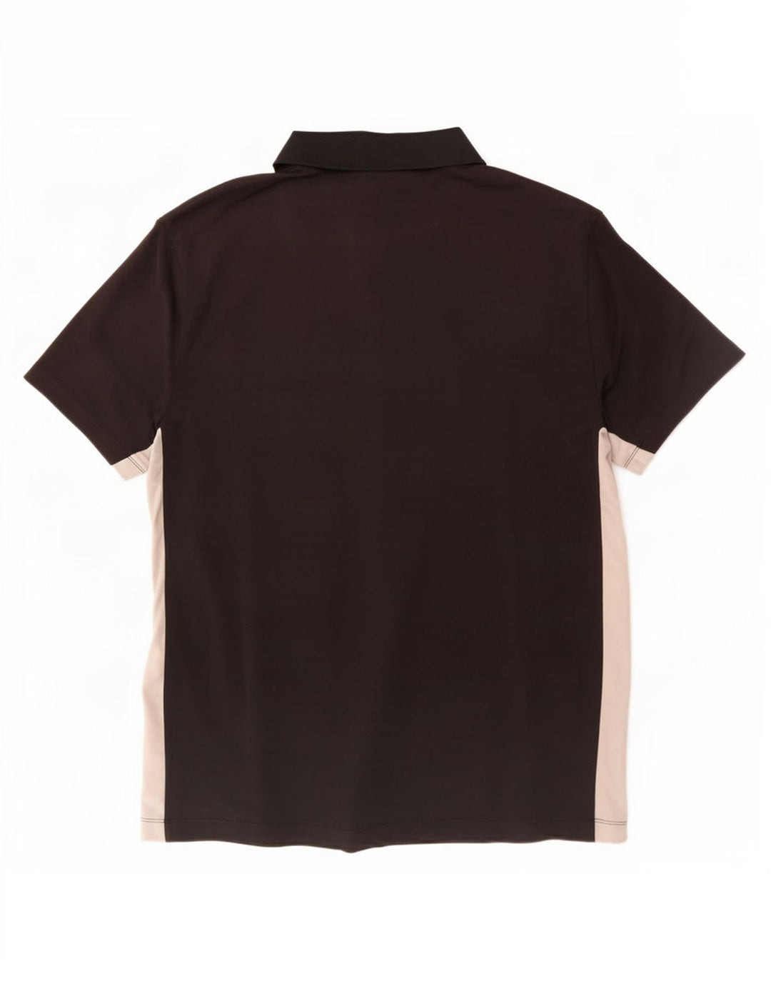 Camisa polo masculina Nike UK 42/44 grande preto colorblock poliéster