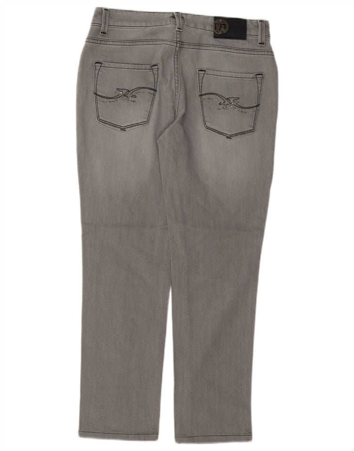 Trussardi Jeans Slim Feminino W27 L27 Algodão Cinza
