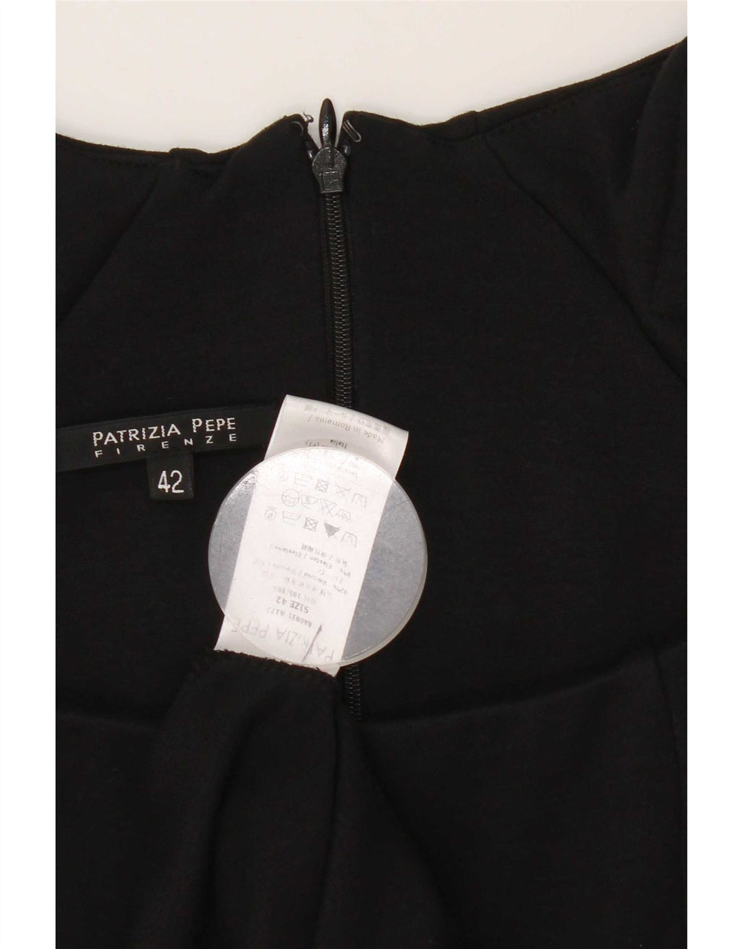 Vestido bainha feminino Patrizia Pepe IT 42 médio preto viscose
