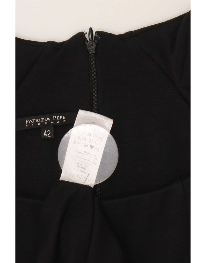 Vestido bainha feminino Patrizia Pepe IT 42 médio preto viscose
