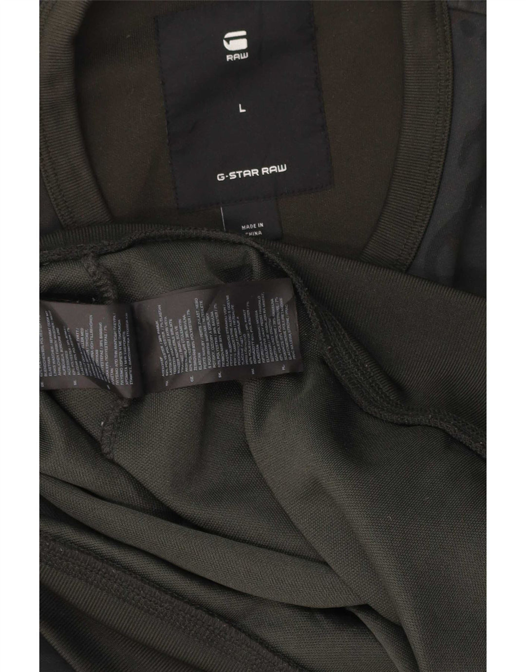 G-Star moletom masculino jumper grande cáqui camuflado poliéster
