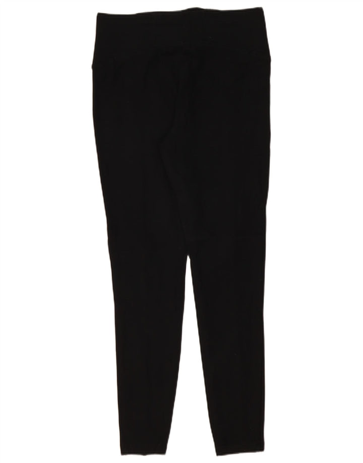 Leggings femininos Marks & Spencer Reino Unido 12 viscose preta média