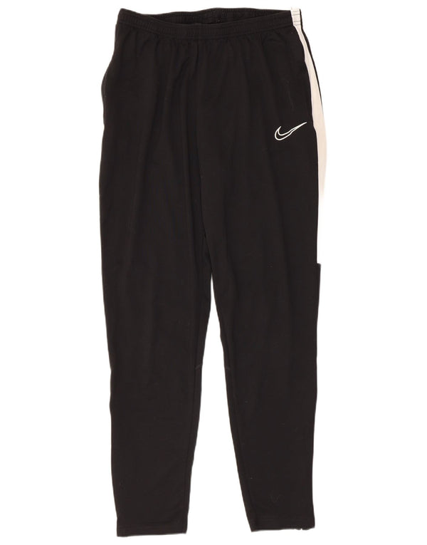 Calça de treino masculina Nike Dri Fit joggers grande bloco colorido preto