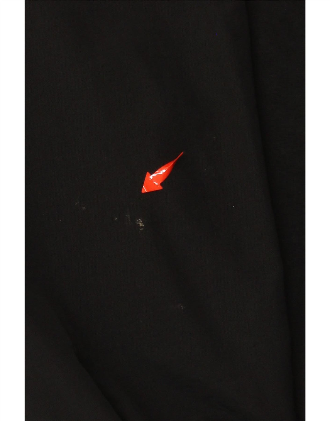 Jaqueta de chuva masculina MURPHY & NYE UK 36 pequena preta colorblock nylon