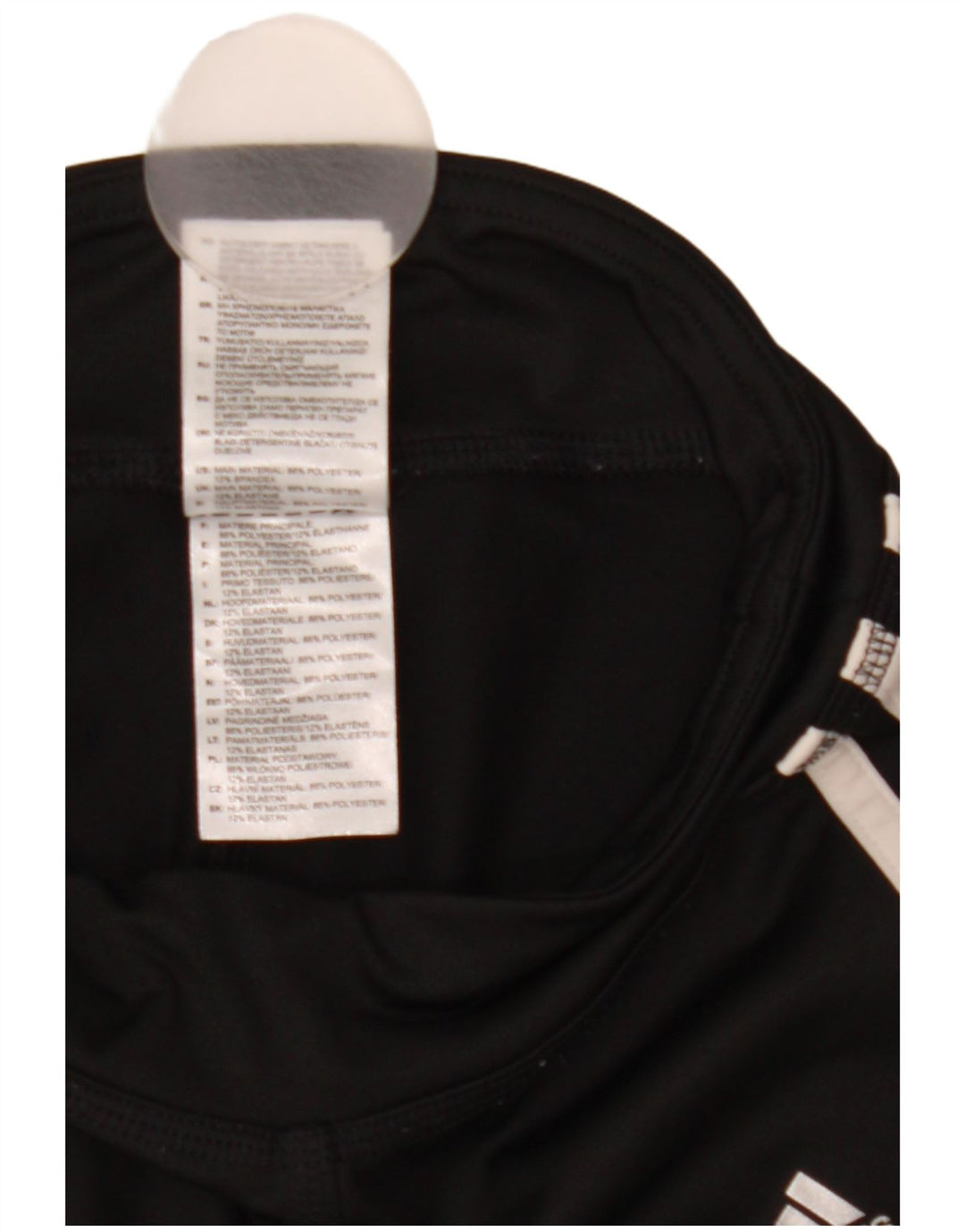 Leggings Adidas Mulher UK 0/2 2XS Poliéster Preto