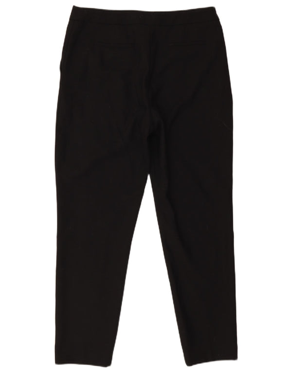 Calça Chino Feminina Hobbs Slim UK 12 Médio W32 L28 Lã Preta