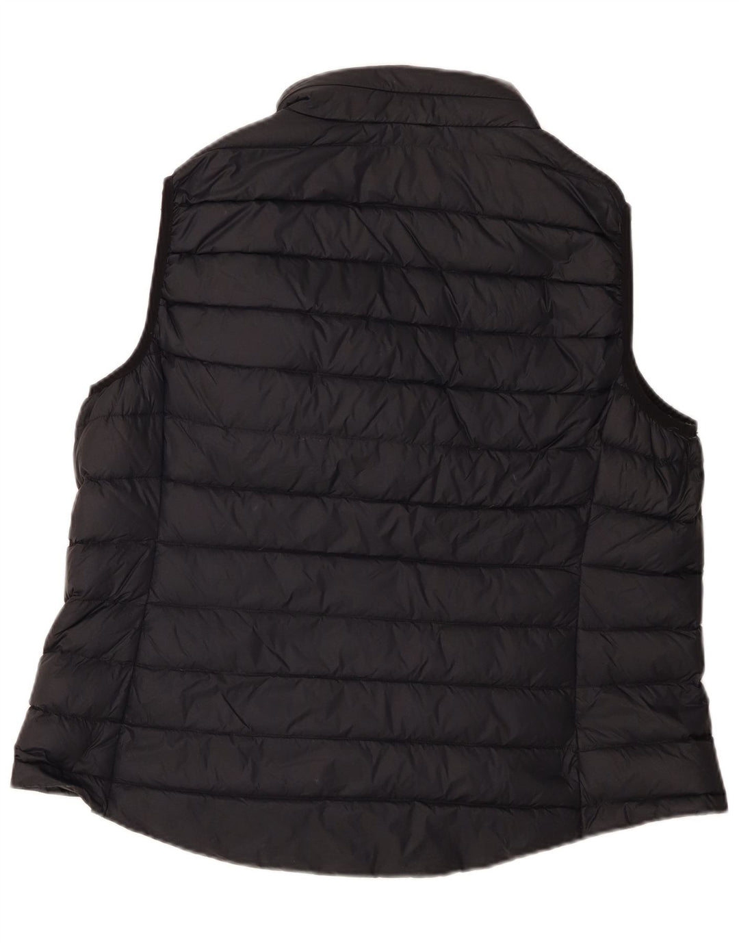 Colete acolchoado feminino Marks & Spencer UK 20 2XL preto poliamida