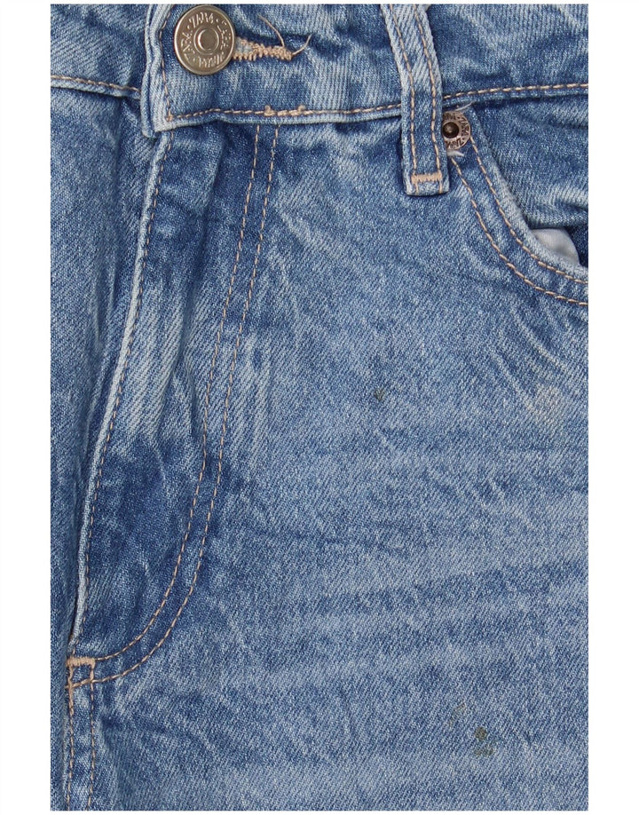 Calça jeans reta feminina Zara EU 40 médio W30 L31 azul