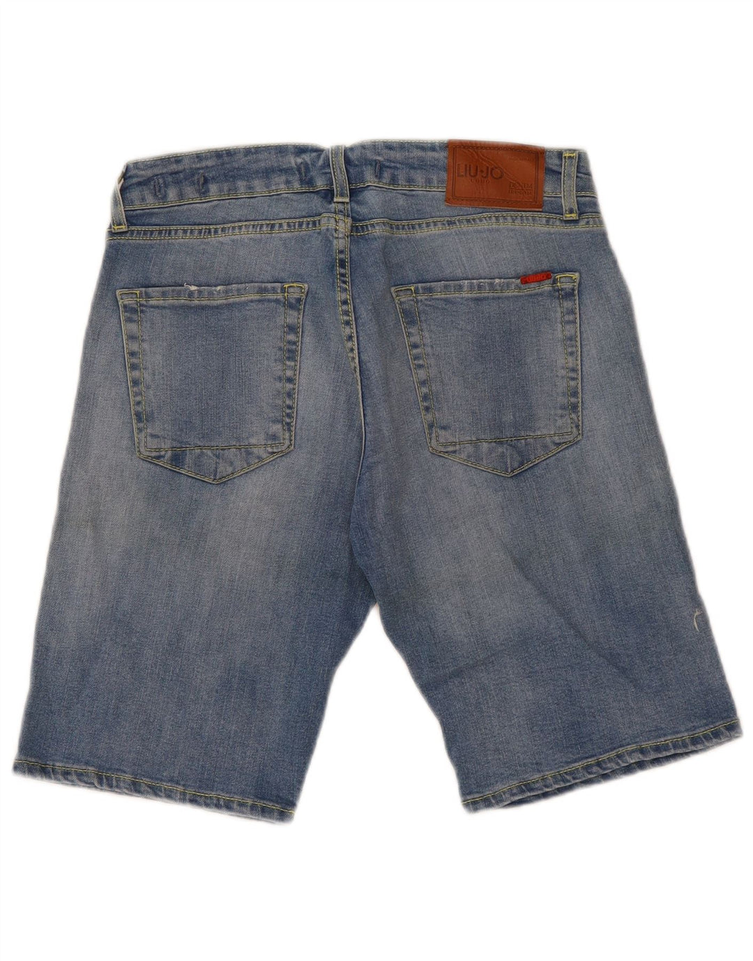 Liu Jo Shorts jeans masculino regular slim W32 algodão azul médio