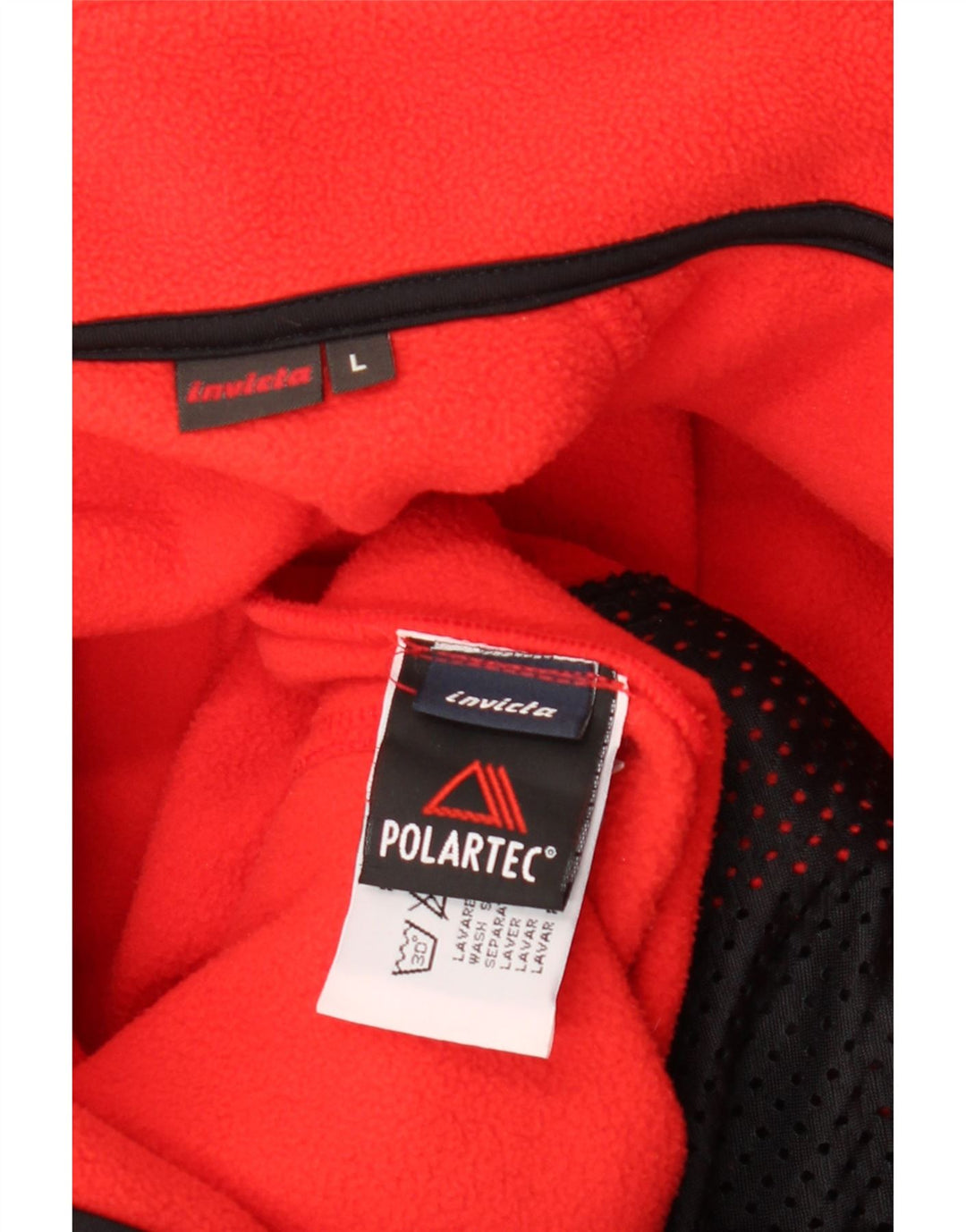 Jaqueta de lã masculina INVICTA grande poliéster vermelho