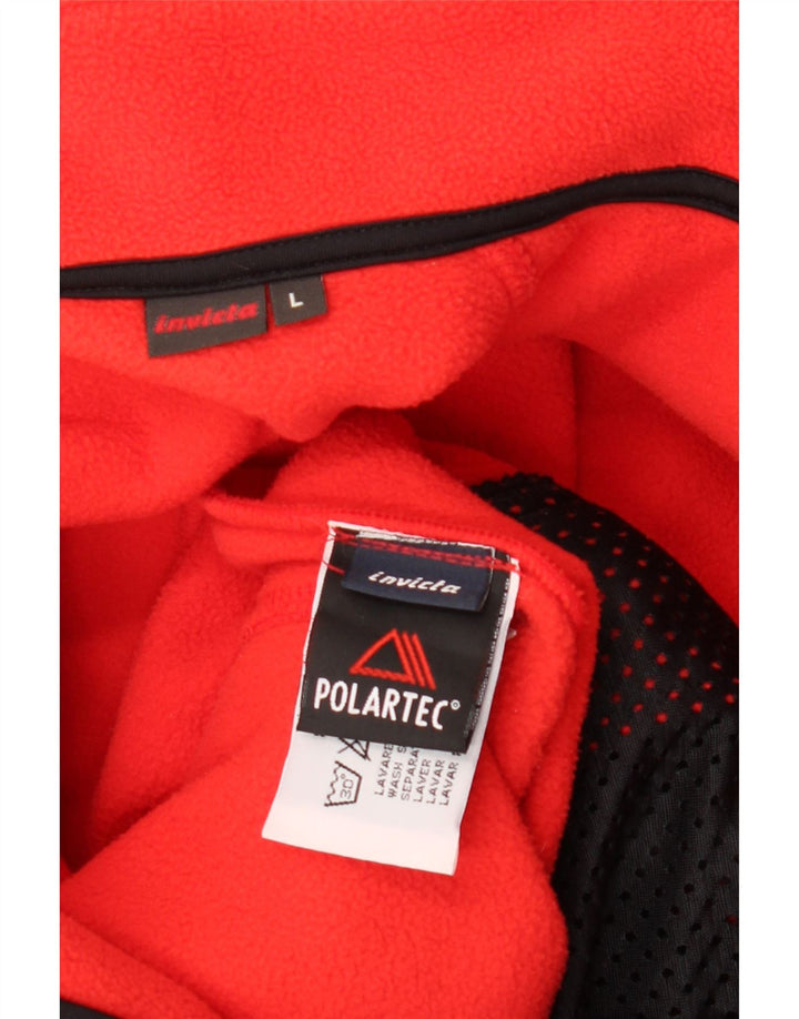 Jaqueta de lã masculina INVICTA grande poliéster vermelho