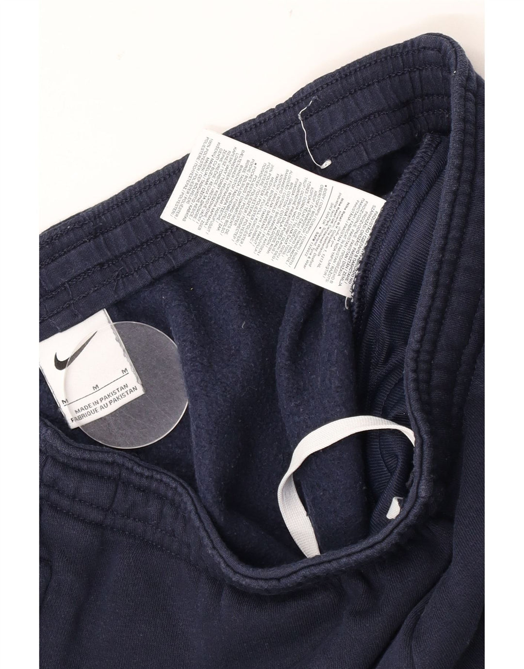Calça de treino masculina Nike joggers médio azul marinho algodão