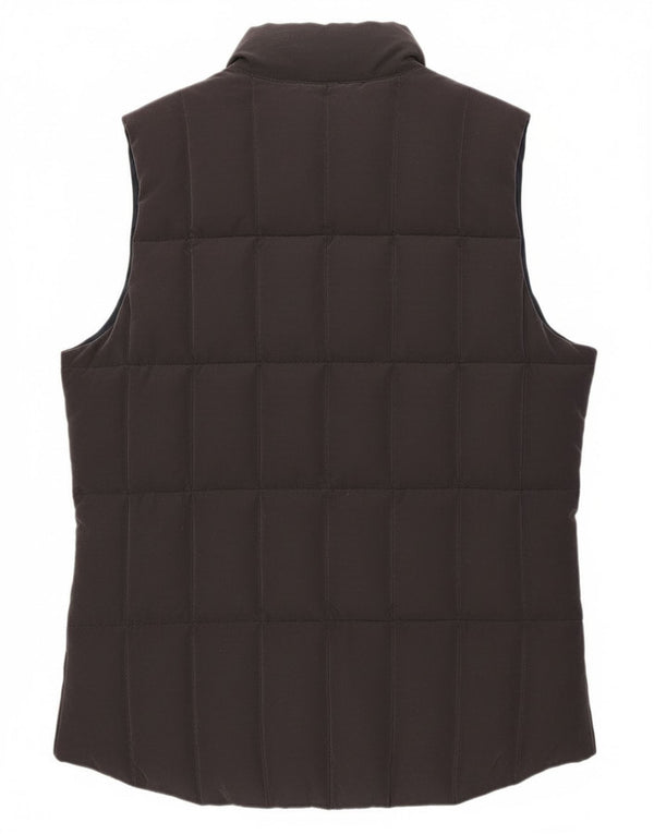 Colete acolchoado feminino Puffa UK 6 XS azul marinho poliéster