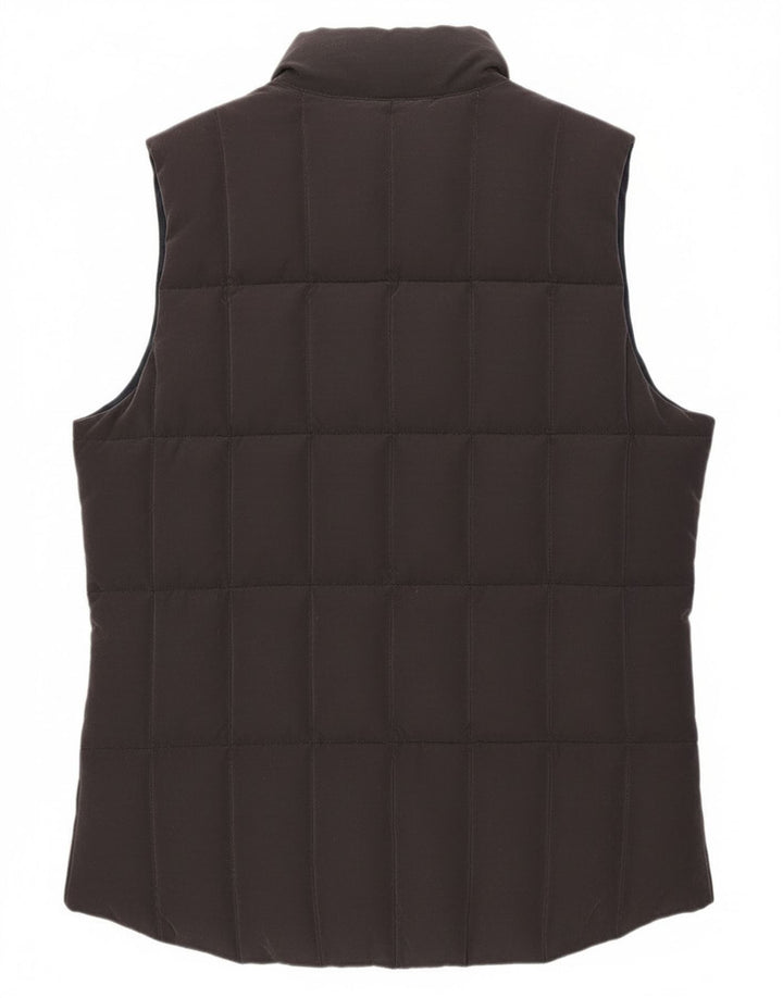 Colete acolchoado feminino Puffa UK 6 XS azul marinho poliéster