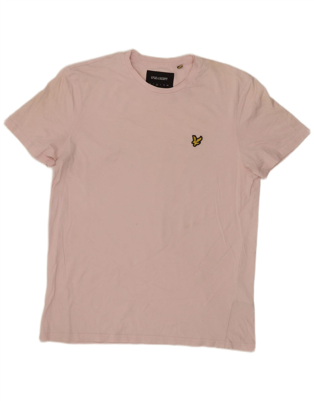 Camiseta masculina LYLE & SCOTT Top médio algodão rosa