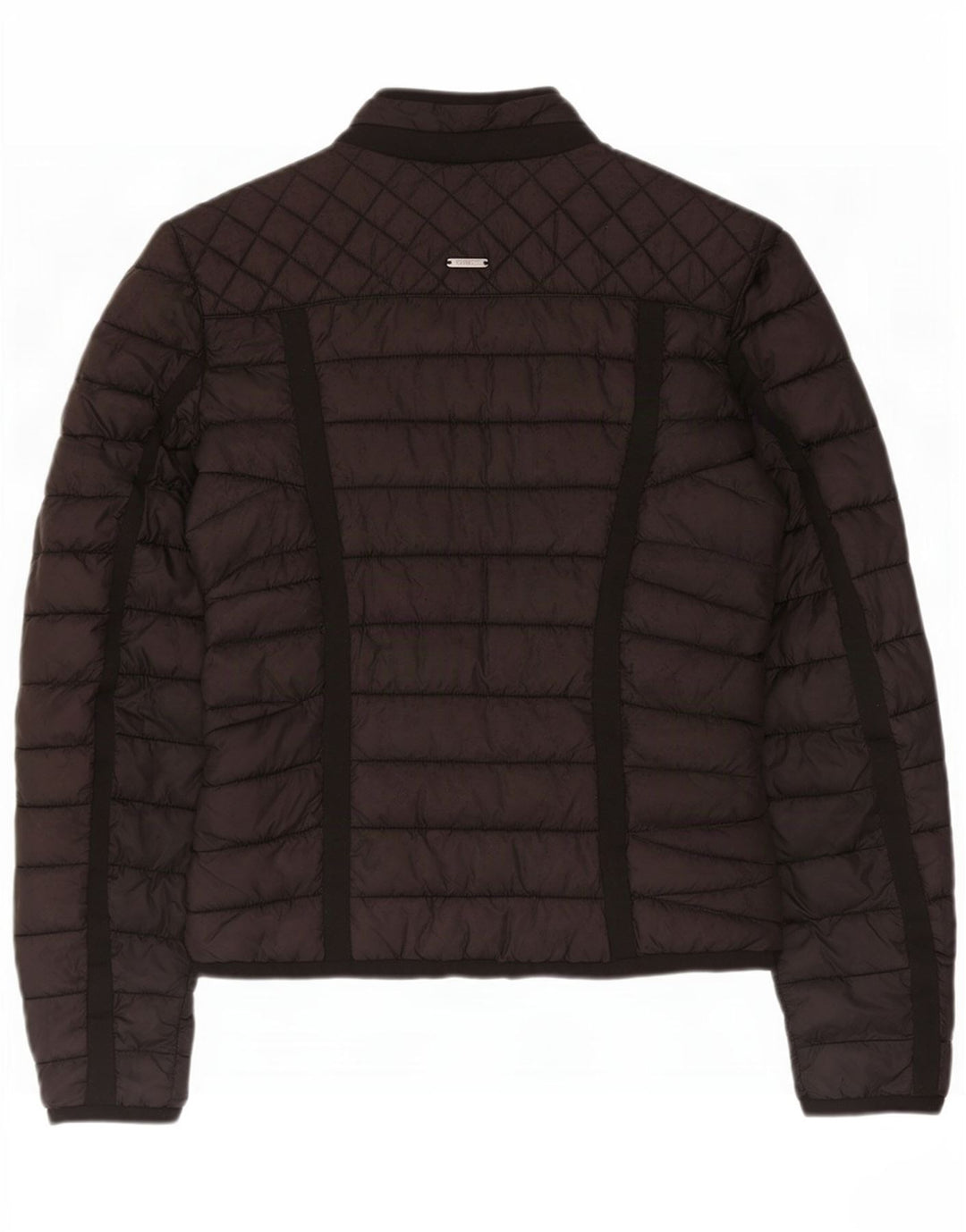 Jaqueta acolchoada feminina Guess UK 4 XS poliéster preto