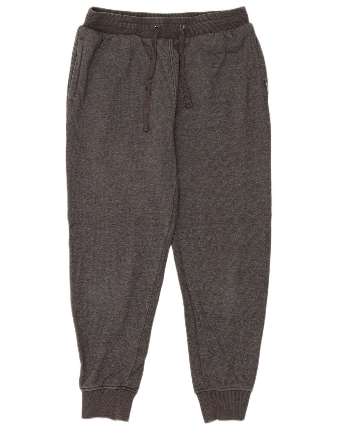 Eddie Bauer Calça de treino feminina Joggers Reino Unido 14 algodão cinza médio