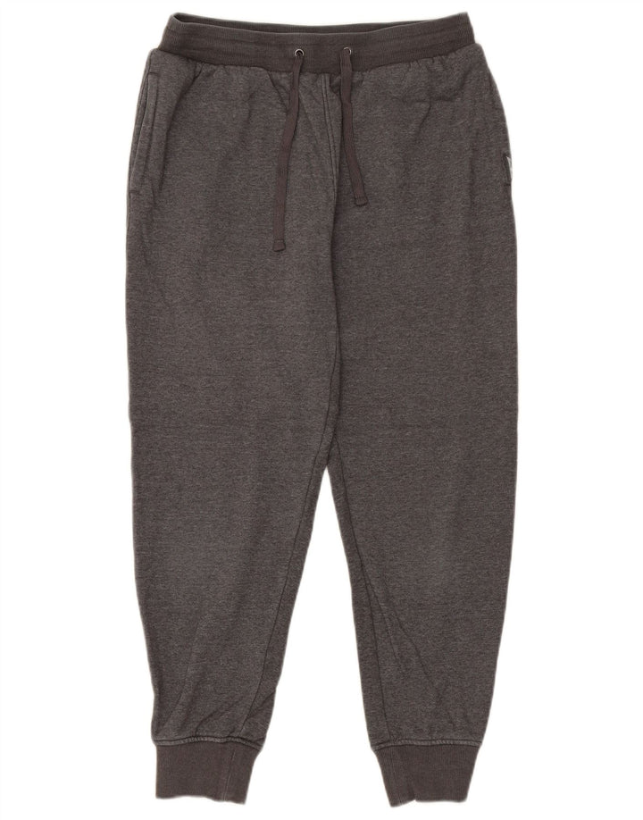 Eddie Bauer Calça de treino feminina Joggers Reino Unido 14 algodão cinza médio
