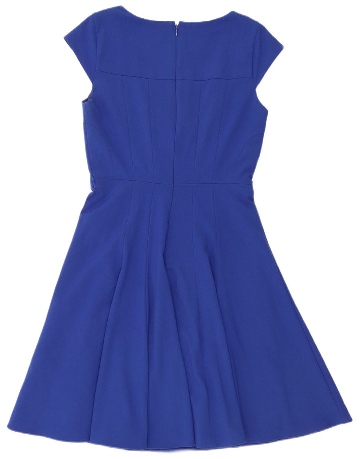 Vestido Calvin Klein Feminino A-Line EUA 6 Azul Médio