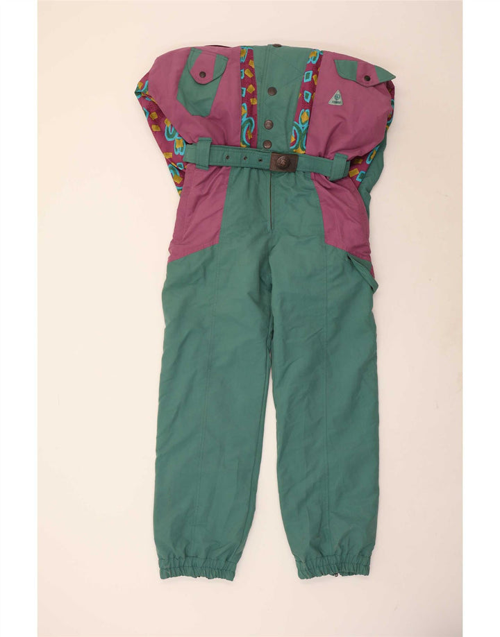 Macacão de esqui masculino Colmar IT 48 bloco colorido verde médio