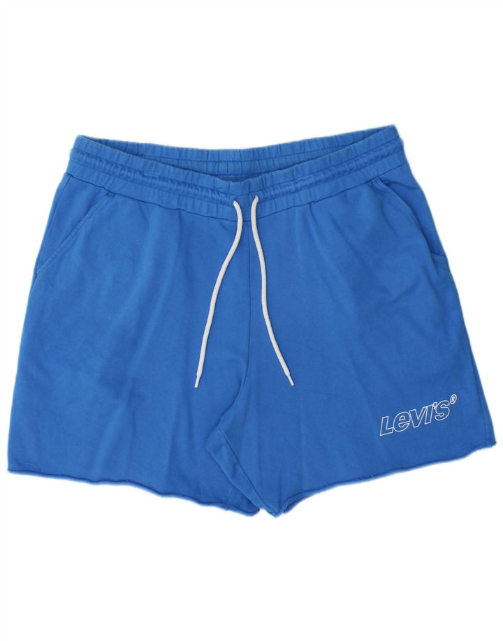 Shorts esportivos masculinos LEVI'S 2XL algodão azul